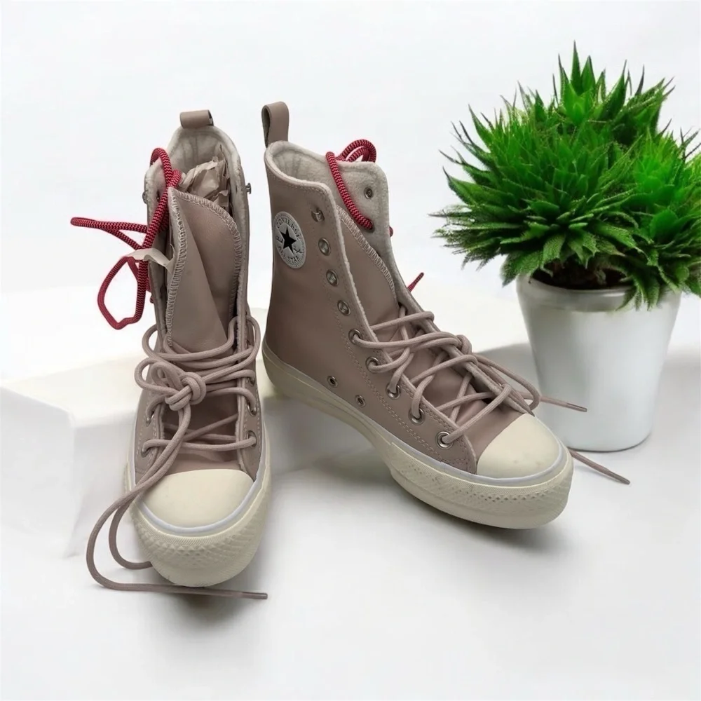 Converse Chuck Taylor AS LIFT X High-Top Platform Sneakers Boots Women's Size 4